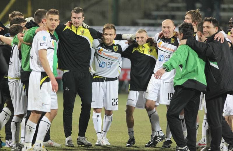 Football. Sparing. GKS Katowice - Ruch Radzionkow. 09.02.2011