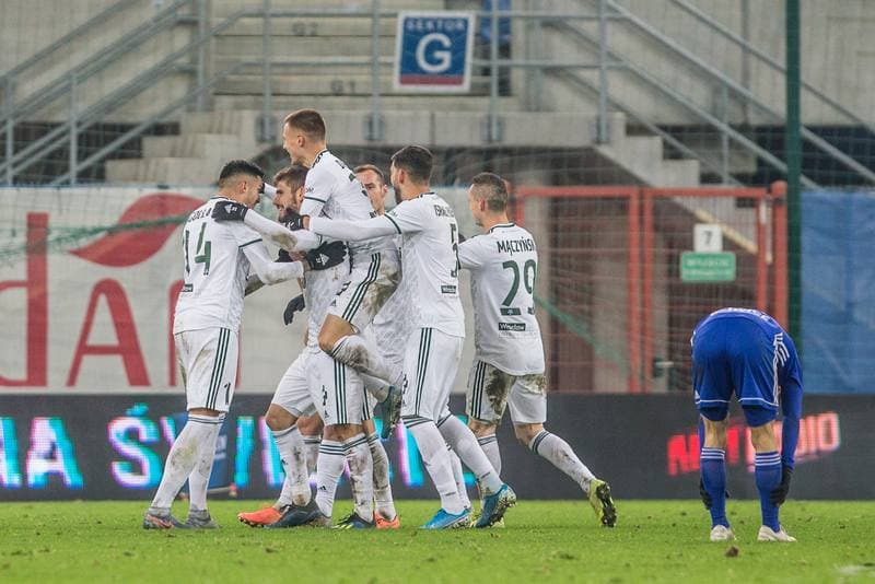 Football. PKO BP Ekstraklasa. Piast Gliwice - Slask Wroclaw. 30.11.2019
