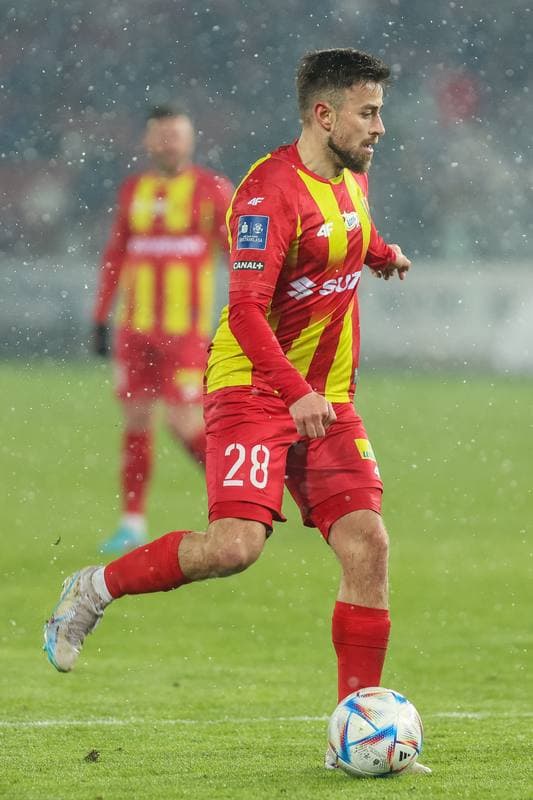 Football. PKO BP Ekstraklasa. Gornik Zabrze - Korona Kielce. 06.04.2023