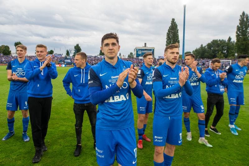 Football. Playoff Fortuna I Liga. Ruch Chorzow - Motor Lublin. 29.05.2022