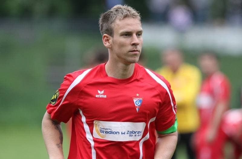 Football. Sparing. Slavia Ruda Slaska - Gornik Zabrze. 12.05.2012