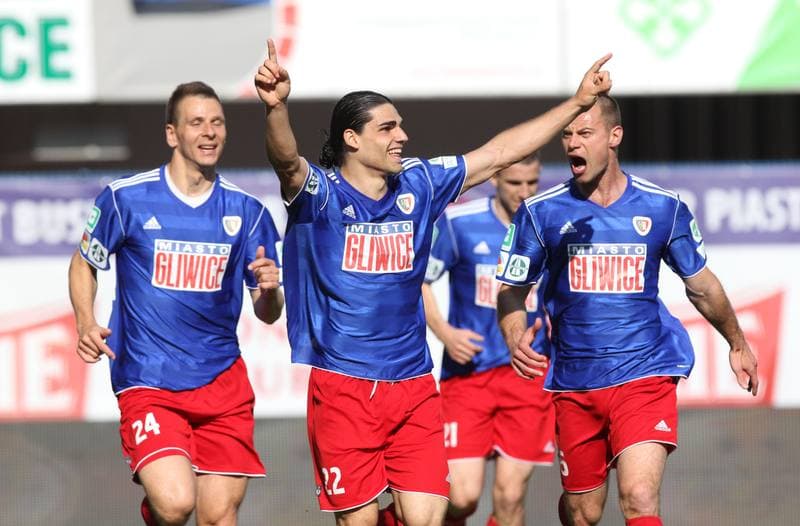 Football. I liga. Piast Gliwice - GKS Katowice. 20.05.2012