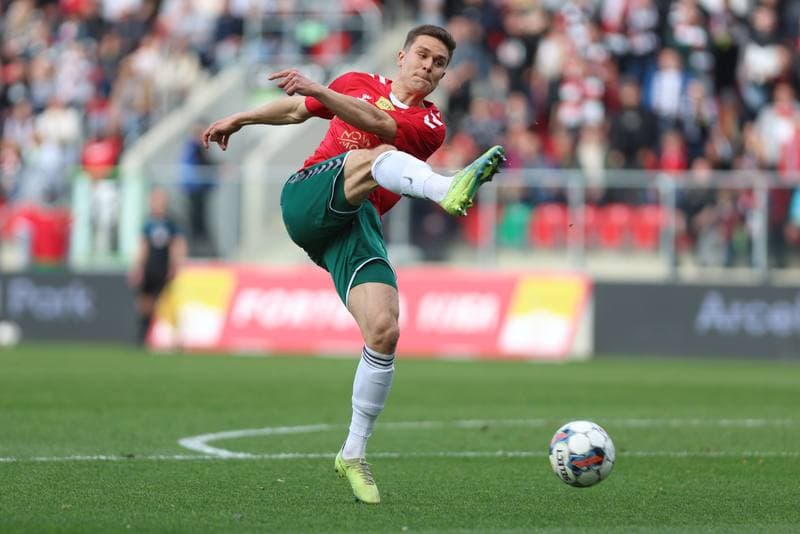 Football. Fortuna I Liga. Zaglebie Sosnowiec - Ruch Chorzow. 15.04.2023