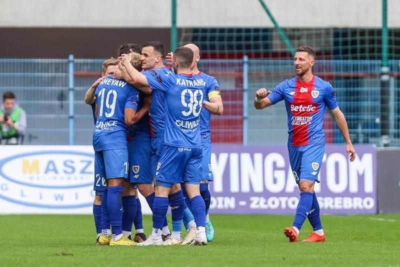 Football. PKO BP Ekstraklasa. Piast Gliwice - Wisla Plock. 16.04.2023