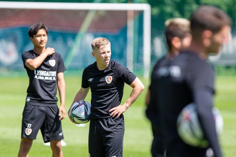 Football. Piast Gliwice. Training. 15.06.2022