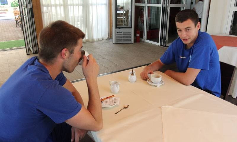 Football. Ruch Chorzow. Training. 21.06.2012