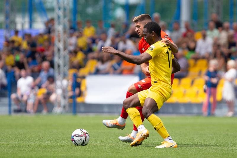 Football. Sparing. Kuznia Ustron - Piast Gliwice. 18.06.2022