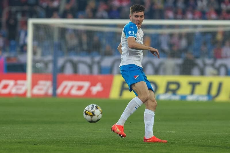 Football. Fortuna:Liga. Banik Ostrava - Viktoria Plzen. 16.04.2023