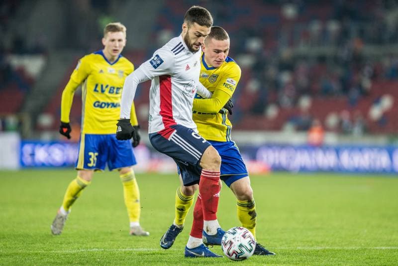 Football. PKO BP Ekstraklasa. Gornik Zabrze - Arka Gdynia. 14.02.2020