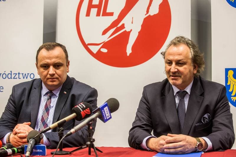 Ice Hockey. Polish Ice Hockey Federation. Press Conference. 19.02.2020