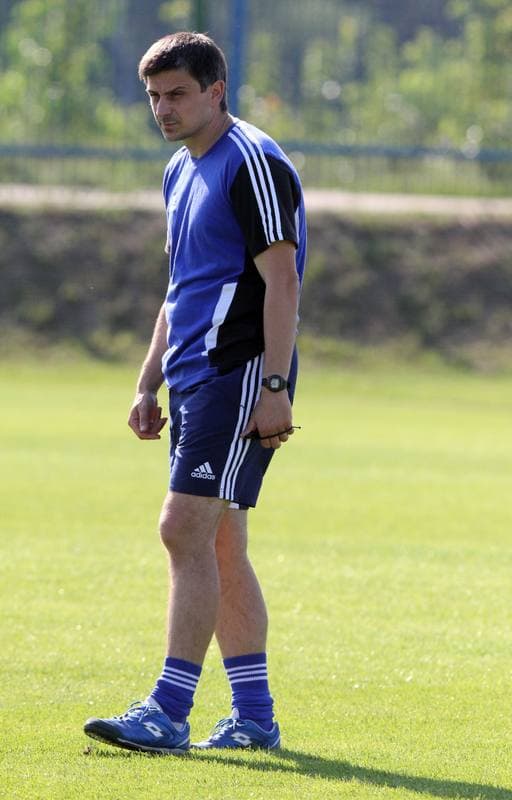 Football. Ruch Chorzow. Training. 10.01.2011