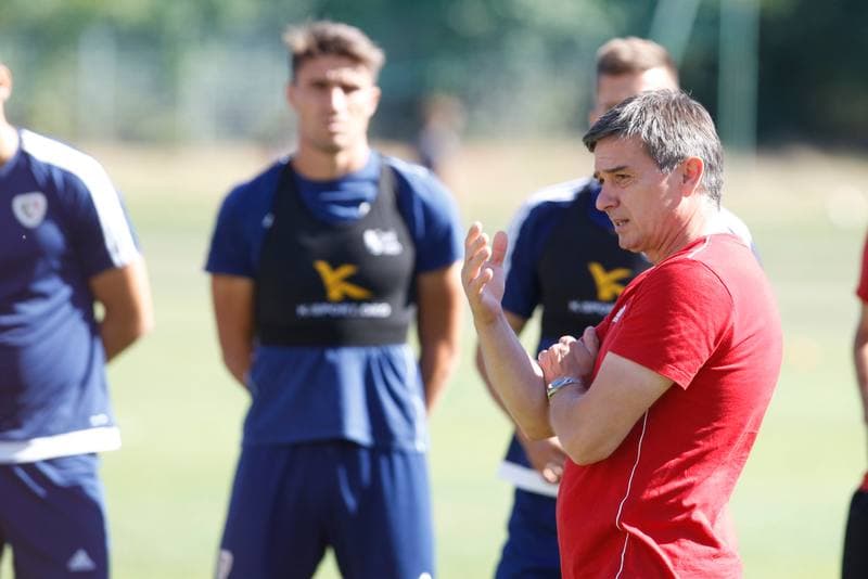 Football. Piast Gliwice. Training. 07.08.2018