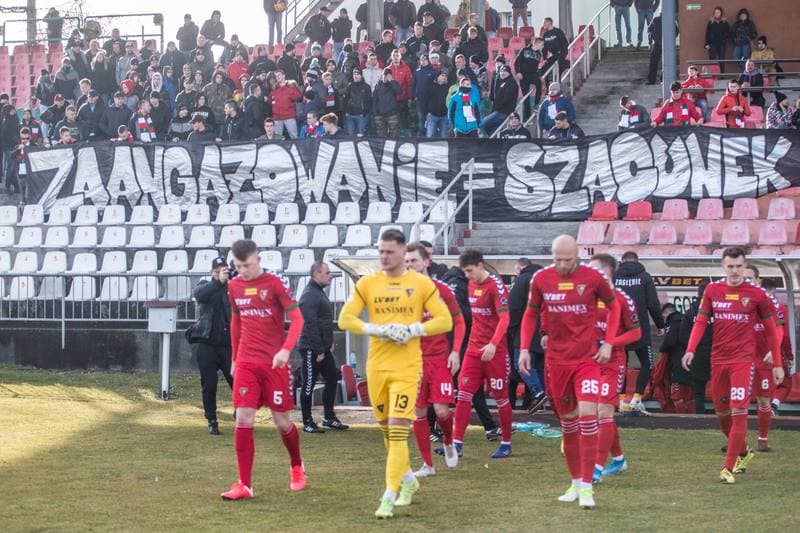 Football. Sparing. Zaglebie Sosnowiec - Ruch Chorzow. 22.02.2020