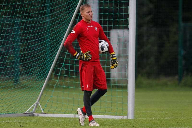 Football. Zaglebie Sosnowiec. Training. 06.09.2018
