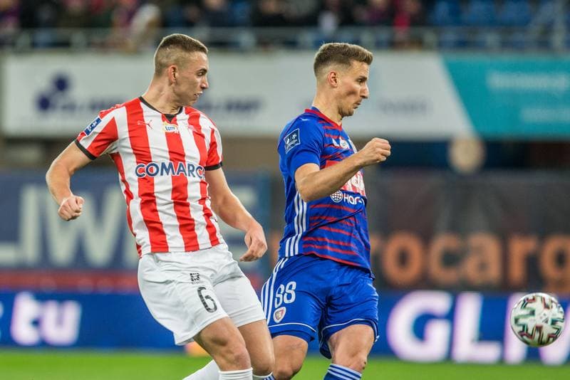 Football. PKO BP Ekstraklasa. Piast Gliwice - Cracovia Krakow. 22.02.2020