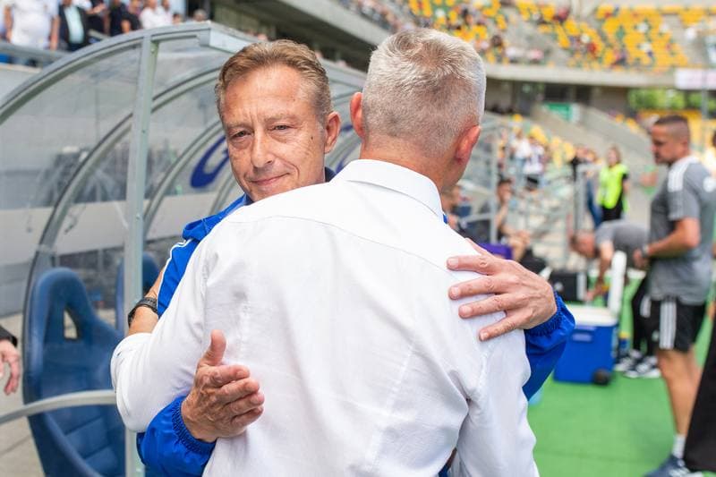 Football. Fortuna I Liga. Podbeskidzie Bielsko-Biala - Arka Gdynia. 17.07.2022