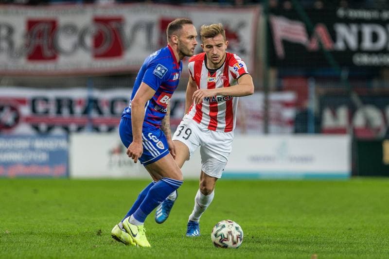 Football. PKO BP Ekstraklasa. Piast Gliwice - Cracovia Krakow. 22.02.2020