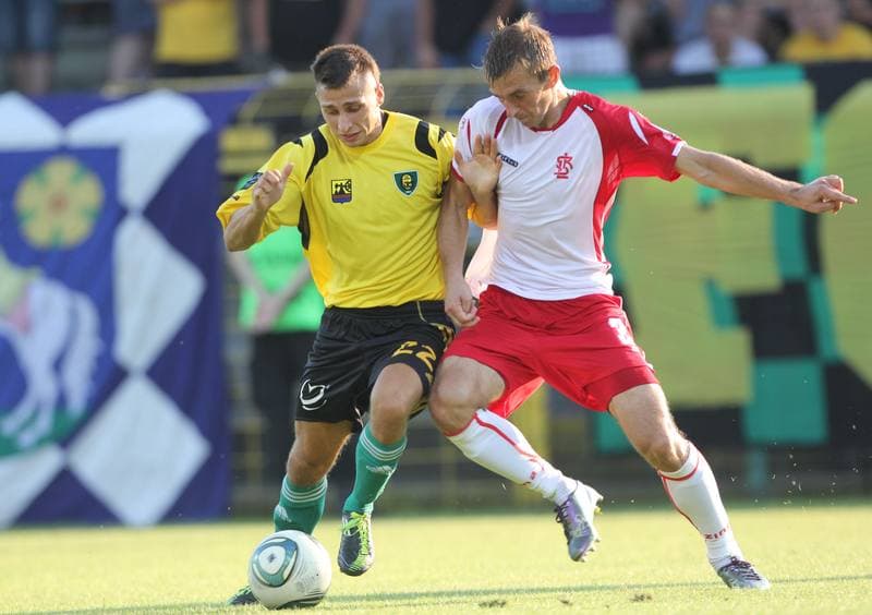 Football. I liga. GKS Katowice - LKS Lodz. 05.08.2012