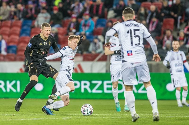 Football. PKO BP Ekstraklasa. Gornik Zabrze - Pogon Szczecin. 29.02.2020
