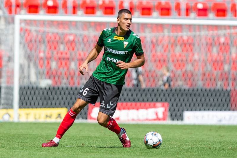 Football. Fortuna I Liga. GKS Tychy - LKS Lodz. 24.07.2022
