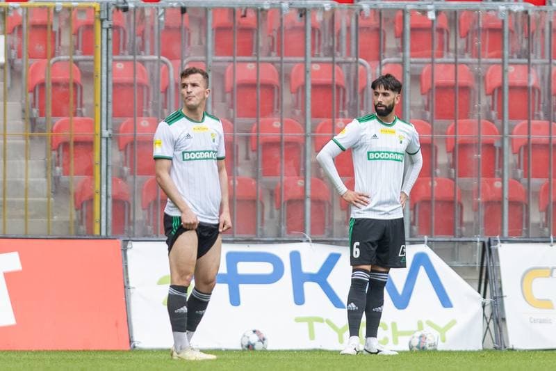 Football. Fortuna I Liga. GKS Tychy - Gornik Leczna. 29.04.2023