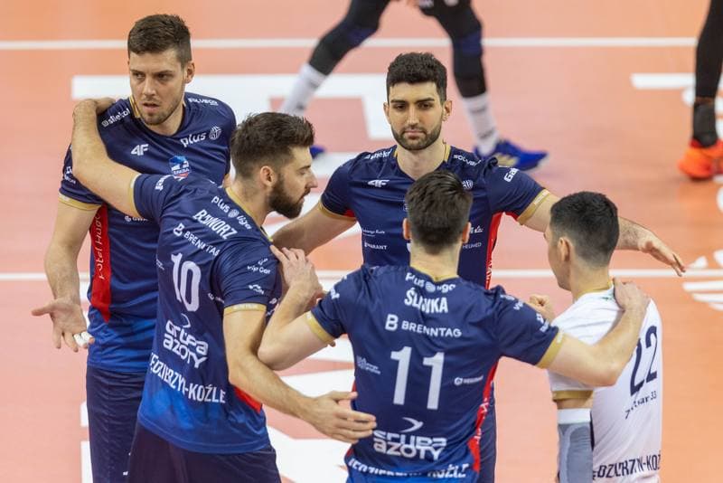Volleyball. PlusLiga. Jastrzebski Wegiel - Grupa Azoty ZAKSA Kedzierzyn-Kozle. 03.05.2023