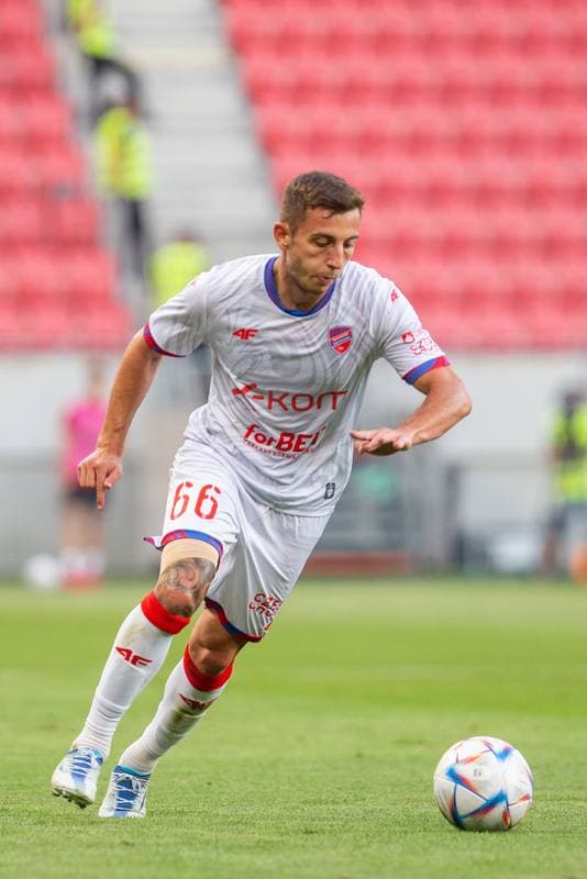 Football. UEFA Conference League. Spartak Trnava - Rakow Czestochowa. 04.08.2022