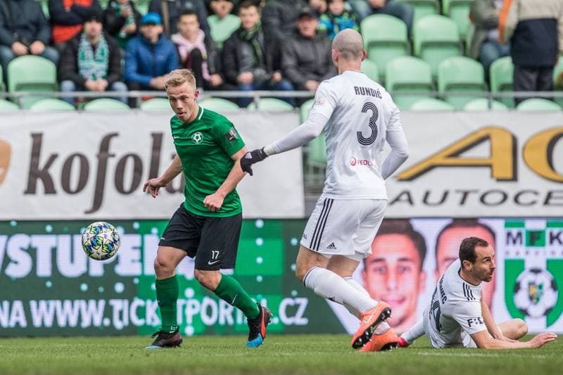 Football. Fortuna:Liga. MFK Karvina - FK 1 Pribram. 08.03.2020