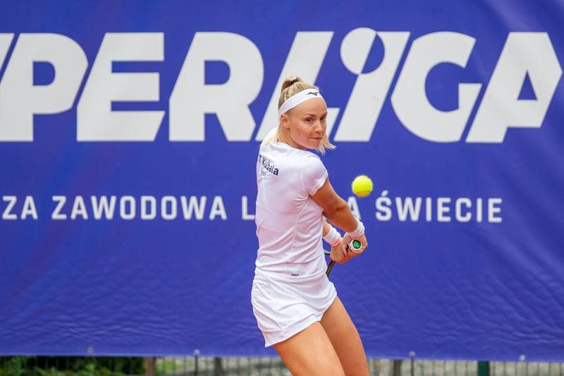 Tennis. Lotto SuperLiga. KT Kubala Ustron - Park Tenisowy Olimpia Poznan. 07.08.2022