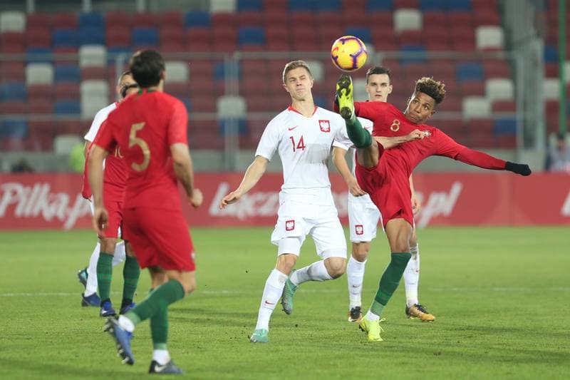 Football. European Championship U21. Poland - Portugal. 16.11.2018