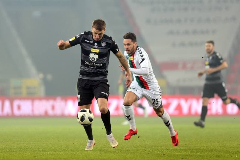 Football. Fortuna I Liga. GKS Tychy - GKS Katowice. 24.11.2018