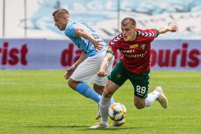 Football. Fortuna I Liga. Zaglebie Sosnowiec - Stomil Olsztyn. 07.06.2020