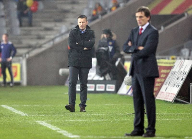 Football. T-Mobile Ekstraklasa. Korona Kielce - Piast Gliwice. 23.11.2012
