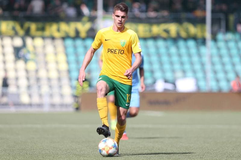Football. Fortuna Liga. MSK Zilina - Slovan Bratislava. 14.04.2019