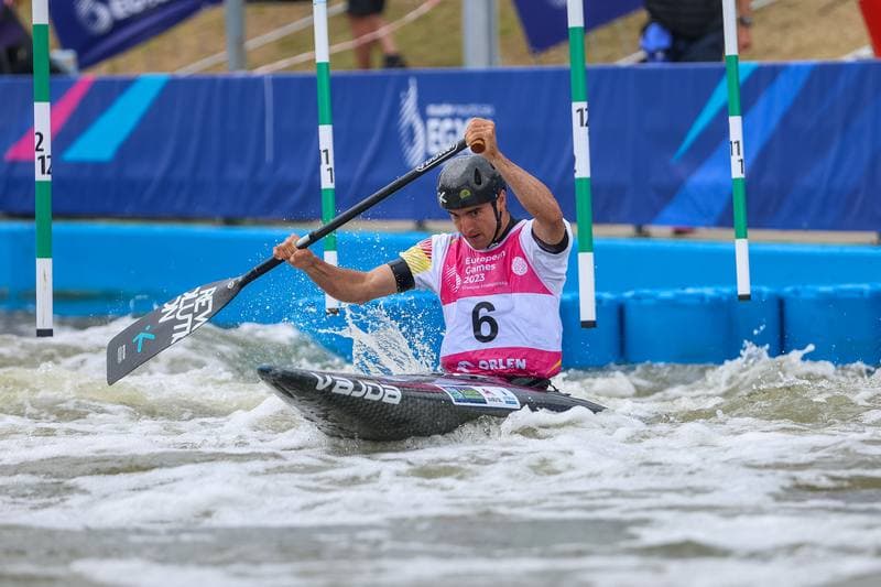 Canoe Slalom. European Games. Miquel Trave - . 02.07.2023