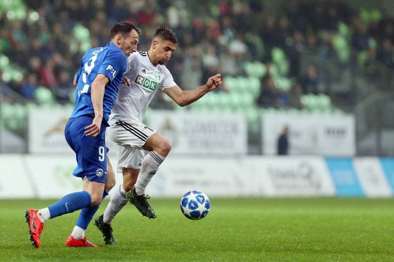 Football. Fortuna:Liga. MFK Karvina - Slovan Liberec. 27.04.2019