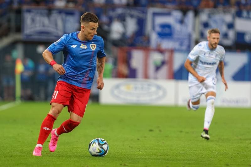 Football. PKO BP Ekstraklasa. Piast Gliwice - Lech Poznan. 22.07.2023