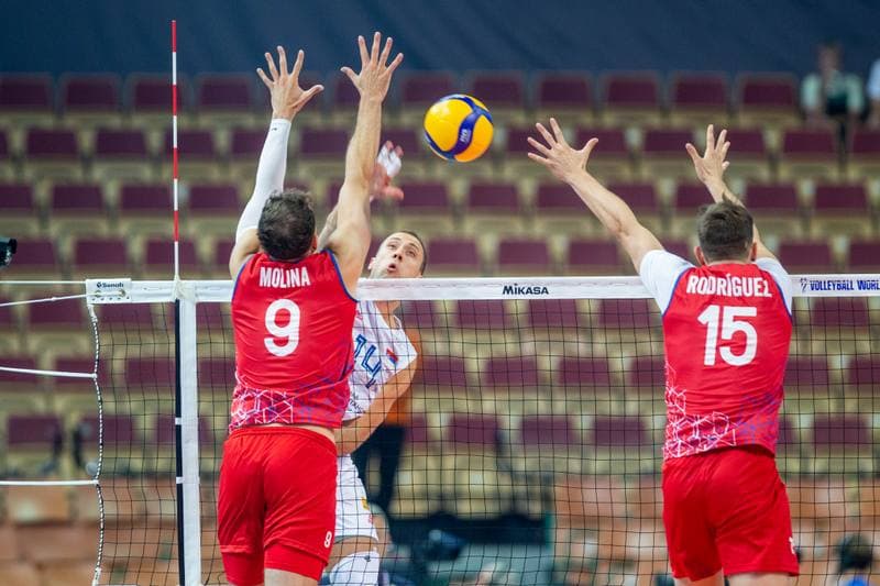 Volleyball. FIVB Men's World Championship. Serbia - Puerto Rico. 29.08.2022