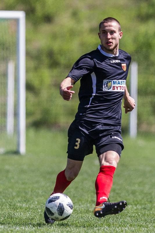 Football. Haiz IV Liga. Polonia Bytom - MKS Myszkow. 01.05.2019