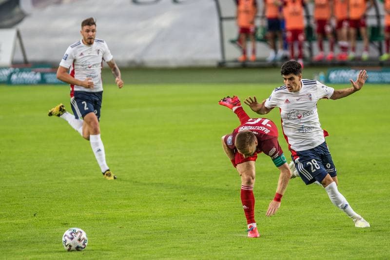 Football. PKO BP Ekstraklasa. Gornik Zabrze - Wisla Krakow. 27.06.2020