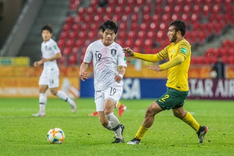 Football. FIFA U-20 World Cup. South Africa - Korea Republic. 28.05.2019