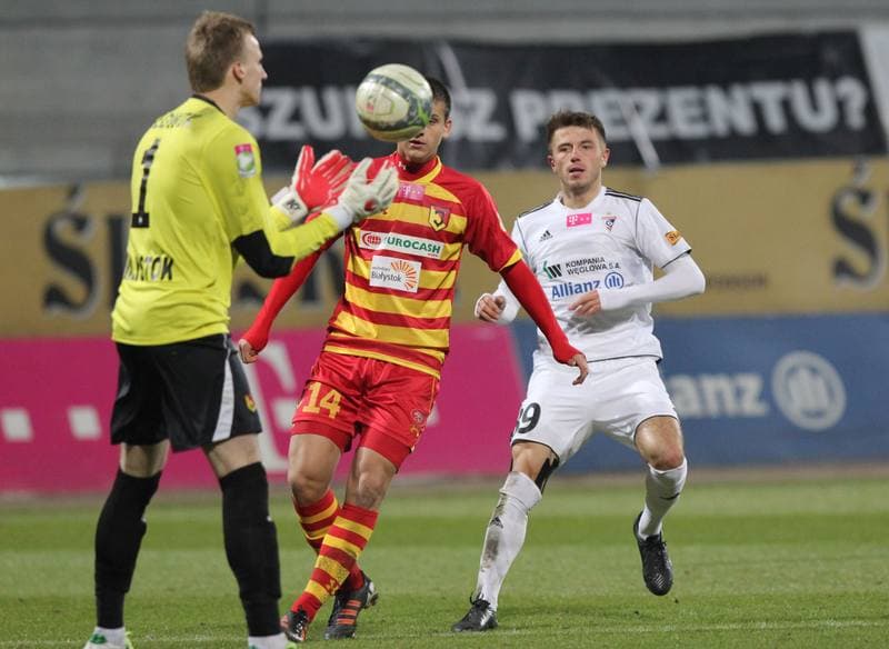 Football. PKO BP Ekstraklasa. Gornik Zabrze - Jagiellonia Bialystok. 02.10.2010
