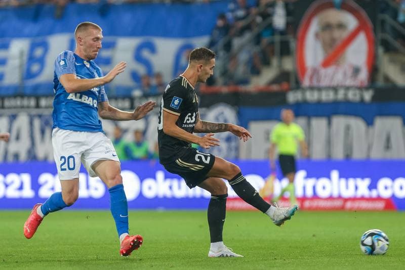 Football. PKO BP Ekstraklasa. Ruch Chorzow - LKS Lodz. 28.07.2023