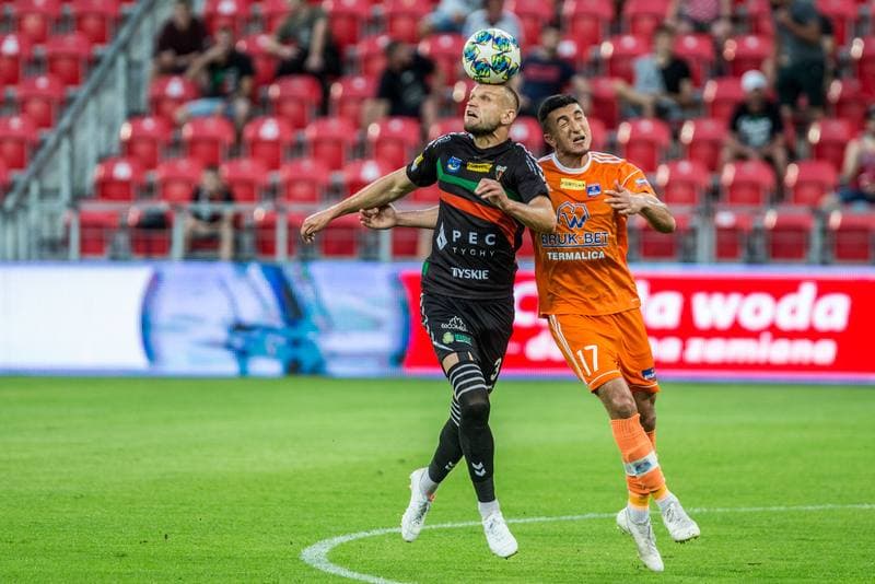 Football. Fortuna I Liga. GKS Tychy - Bruk-Bet Termalica Nieciecza. 01.07.2020
