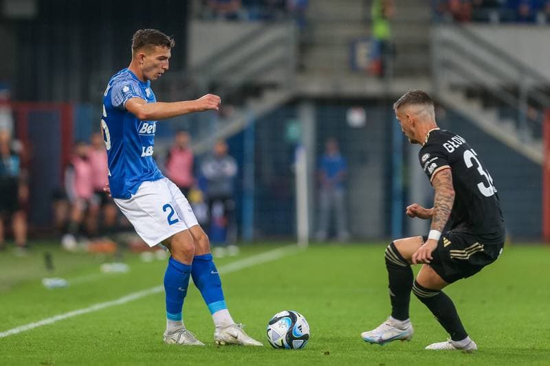 Football. PKO BP Ekstraklasa. Ruch Chorzow - LKS Lodz. 28.07.2023