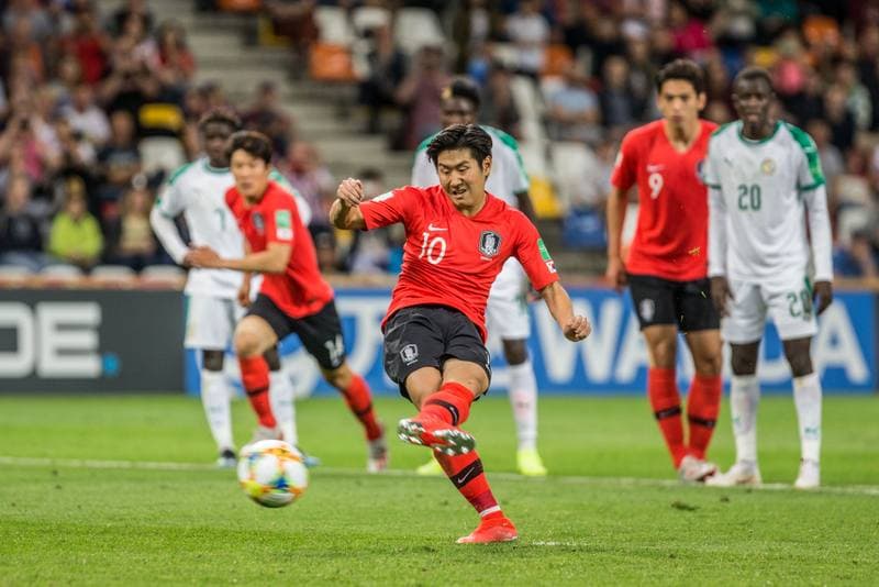 Football. FIFA U-20 World Cup. Korea Republic - Senegal. 08.06.2019