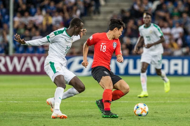 Football. FIFA U-20 World Cup. Korea Republic - Senegal. 08.06.2019