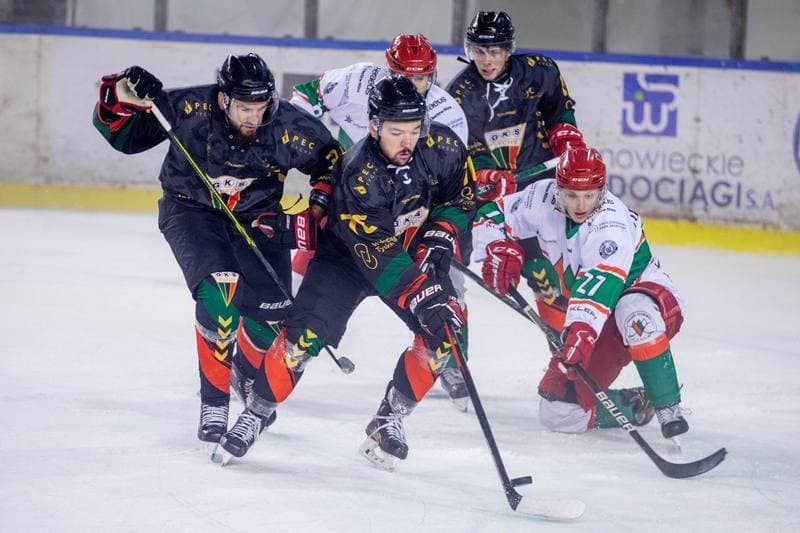 Ice Hockey. Polska Hokej Liga. Zaglebie Sosnowiec - GKS Tychy. 11.09.2022