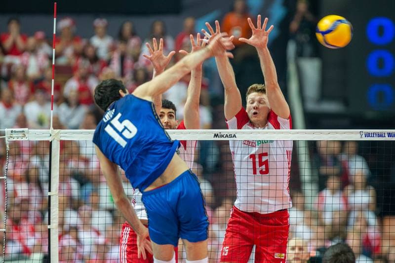 Volleyball. FIVB Men's World Championship. Poland - Italy. 11.09.2022