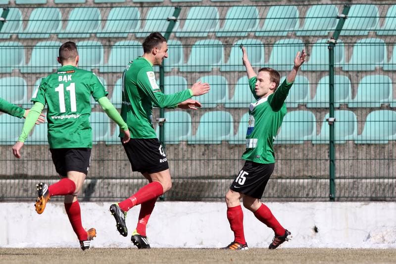 Football. I liga. GKS Tychy - Zawisza Bydgoszcz. 17.03.2013